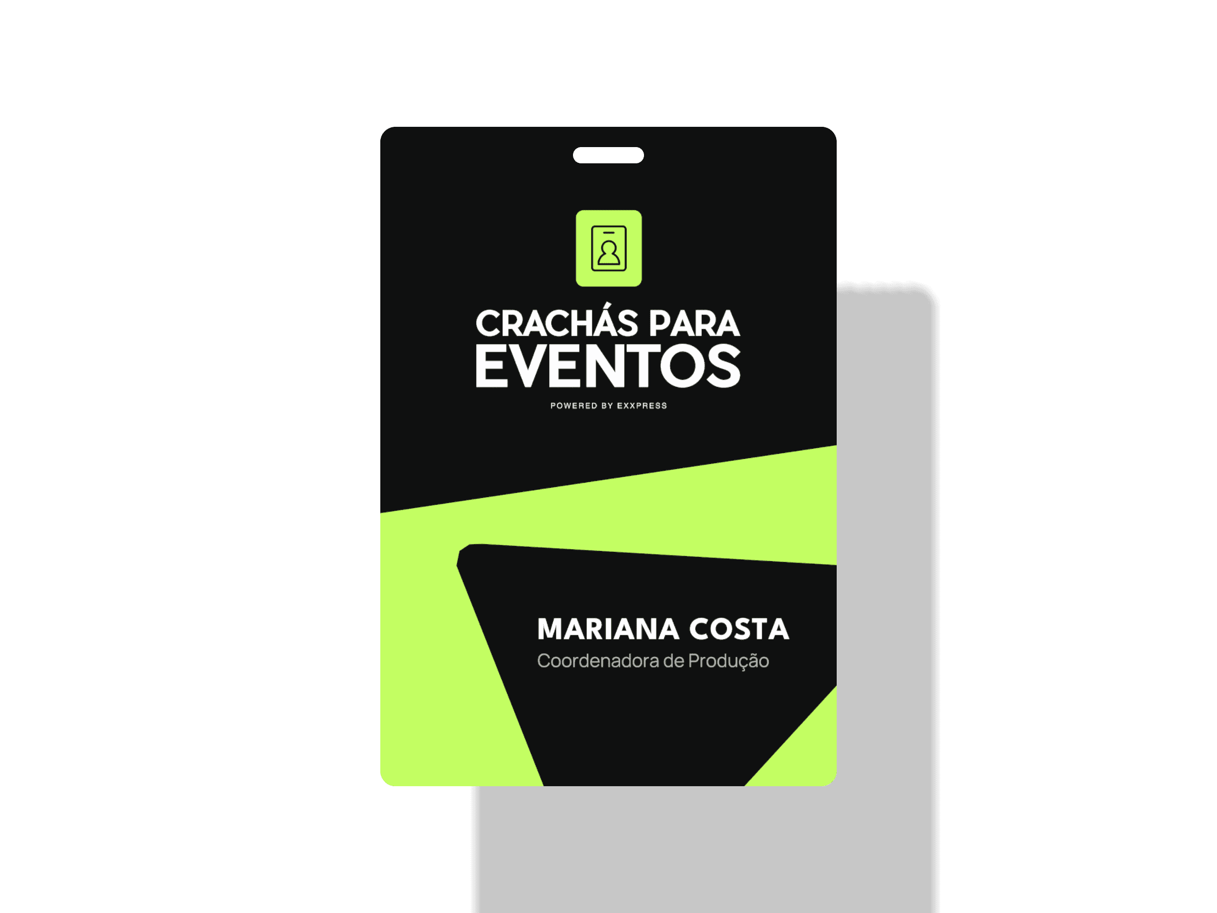Credencial PVC — Frente